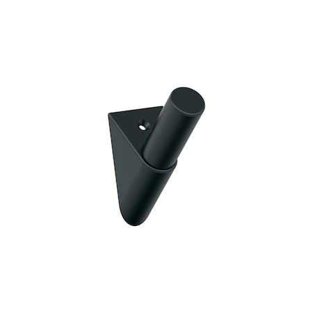 Amerock Acclivity Contemporary Single Prong Matte Black Wall Hook HBX37011MB